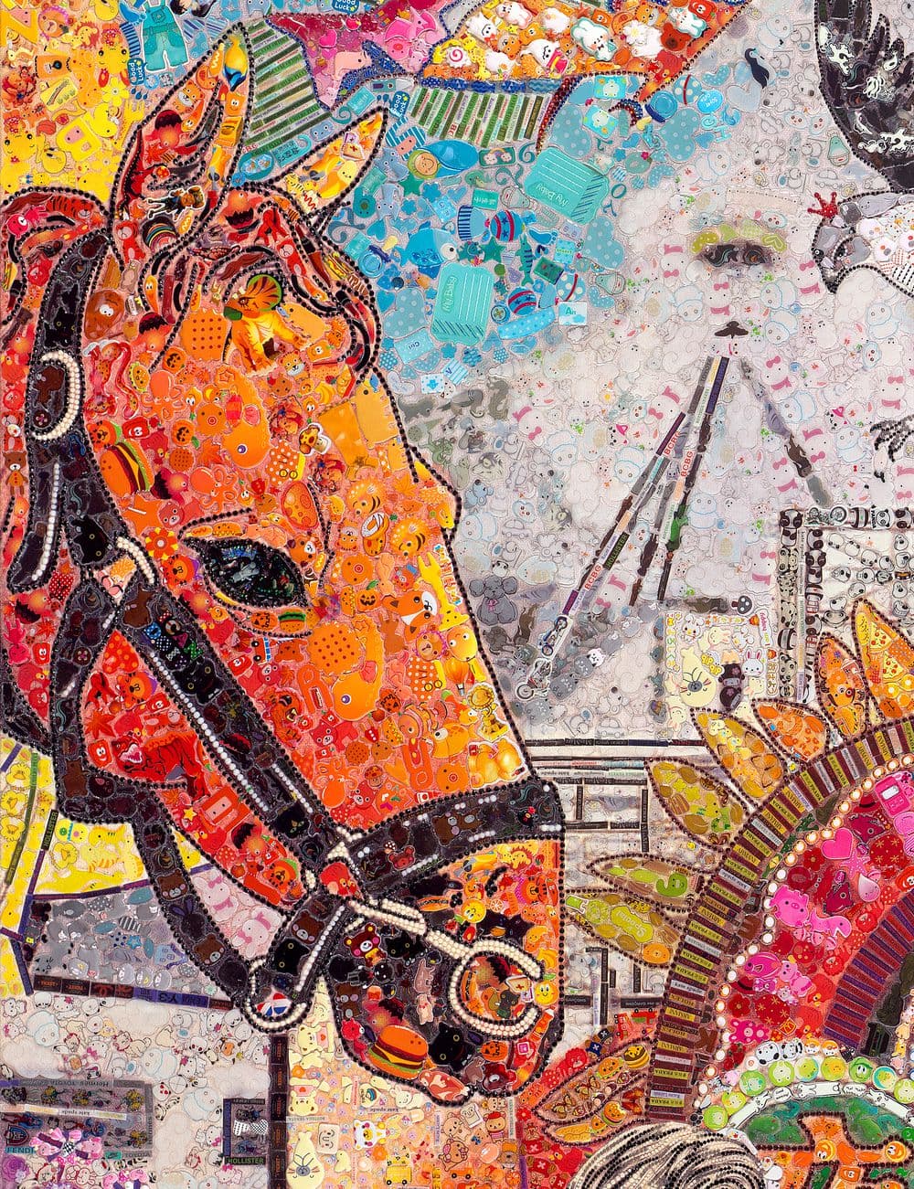 Mixed media on canvas 7