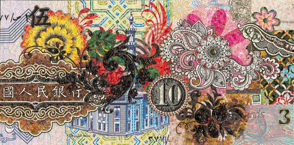 Mixed media on canvas 10