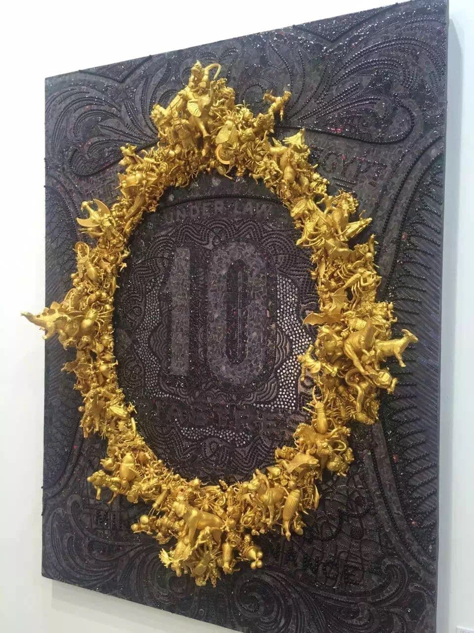 Mixed media on canvas 12