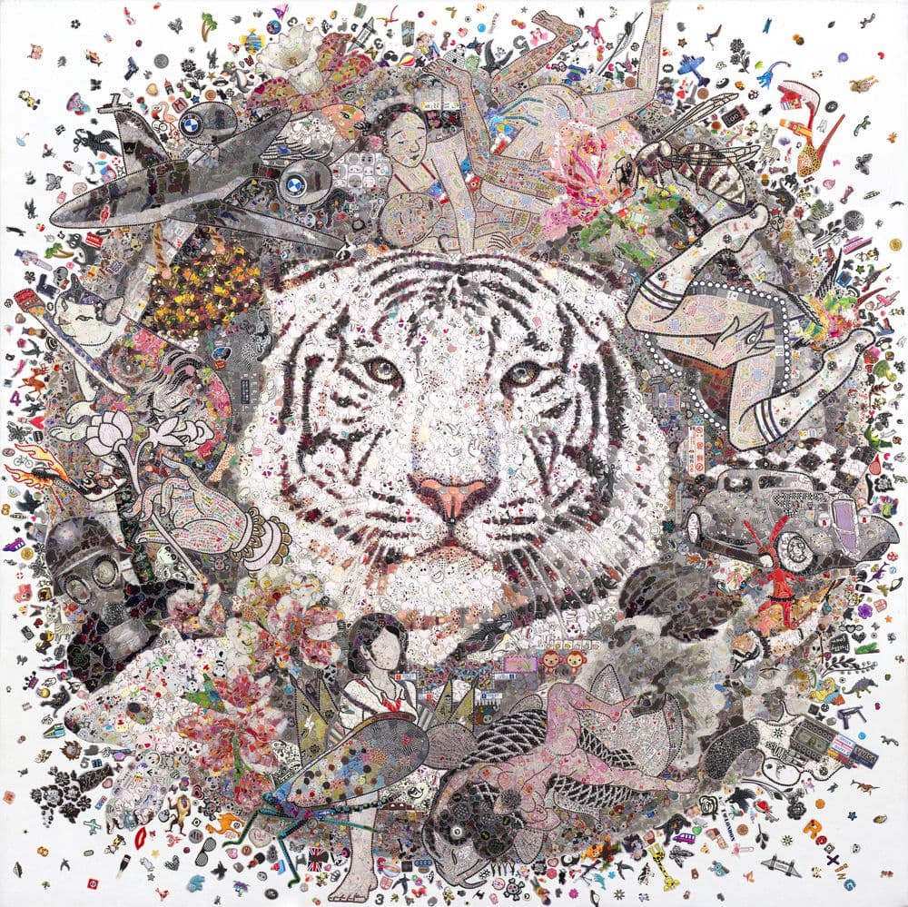 Mixed media on canvas 15