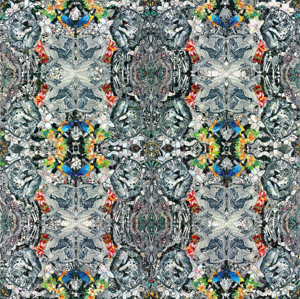 Mixed media on canvas 16